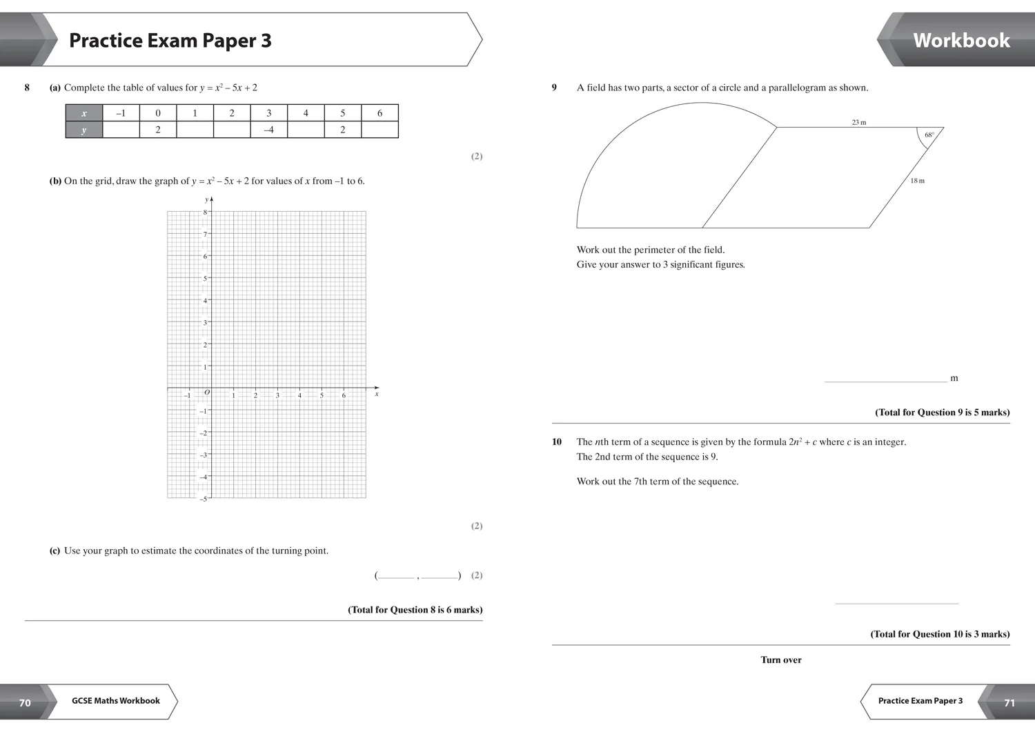 Collins GCSE Grade 9-1 Revision - Edexcel GCSE 9-1 Maths Higher Workbook: Ideal for the 2026 and 2027 exams - Image 4