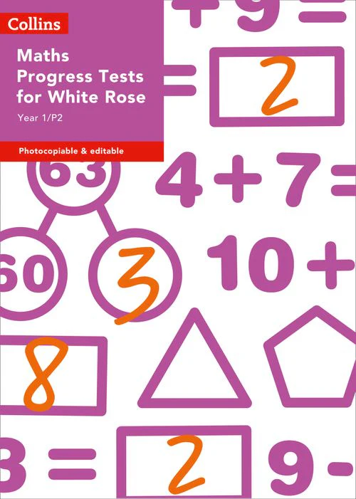 Collins Tests & Assessment - Year 1/P2 Maths Progress Tests for White Rose