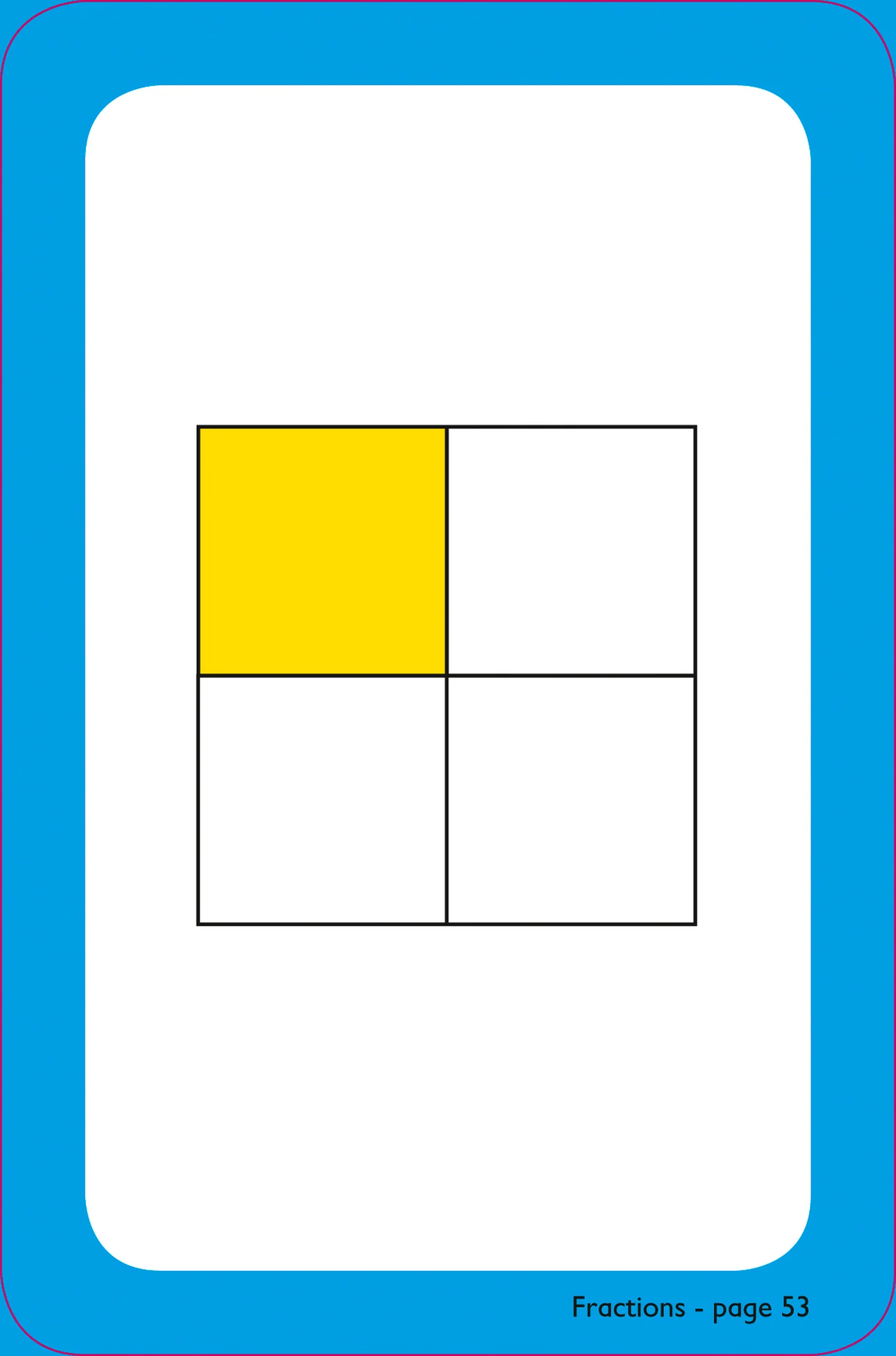 Collins Easy Learning KS1 - Fractions Flashcards: Ideal for home learning - Image 4