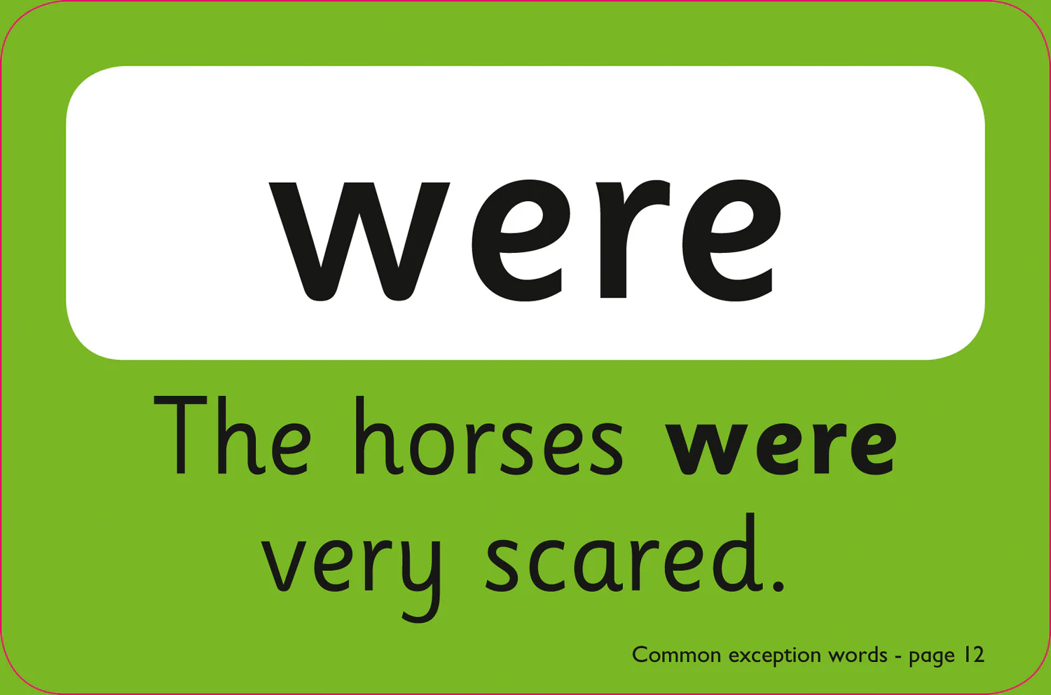 Collins Easy Learning KS1 - Common Exception Words Flashcards: Ideal for home learning - Image 2