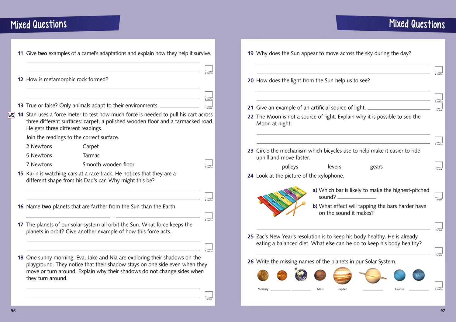 Collins KS2 Practice - KS2 Science Study Book: for the 2026 tests - Image 7