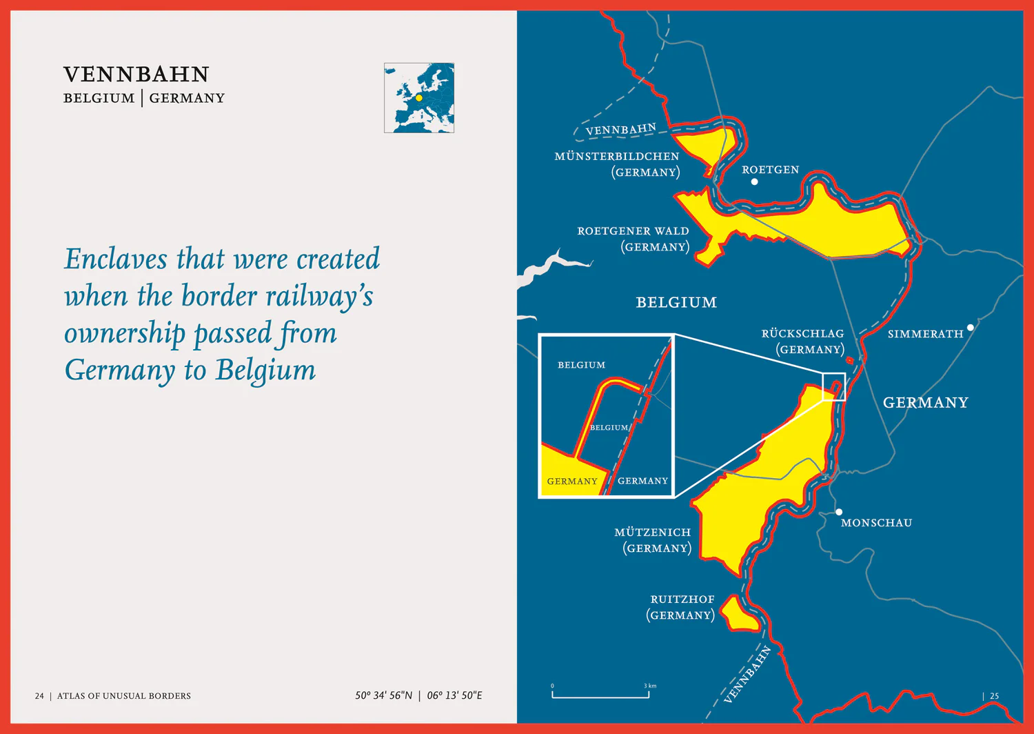 The Atlas of Unusual Borders: Discover intriguing boundaries, territories and geographical curiosities - Image 4