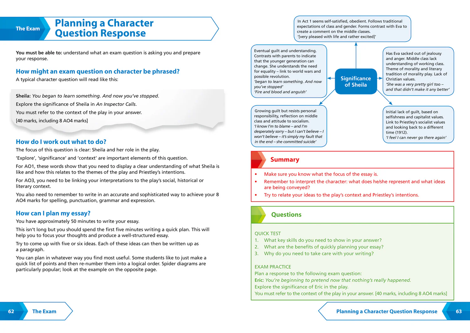 Collins GCSE Grade 9-1 SNAP Revision - An Inspector Calls: Edexcel GCSE 9-1 English Literature Text Guide: Ideal for the 2026 and 2027 exams - Image 5