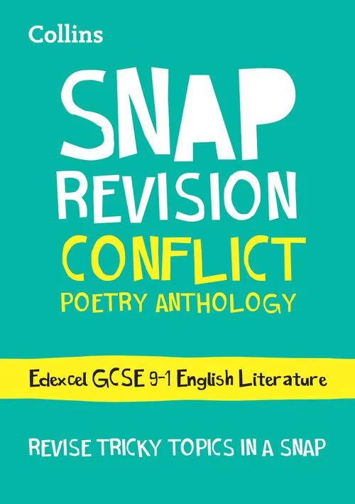 Collins GCSE Grade 9-1 SNAP Revision - Edexcel Conflict Poetry Anthology Revision Guide: Ideal for the 2026 and 2027 exams