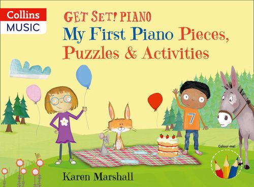 Get Set! Piano - My First Piano Pieces, Puzzles & Activities
