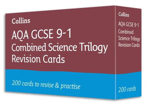 Collins GCSE Grade 9-1 Revision - AQA GCSE 9-1 Combined Science Revision Cards (Biology, Chemistry & Physics): Ideal for the 2026 and 2027 exams