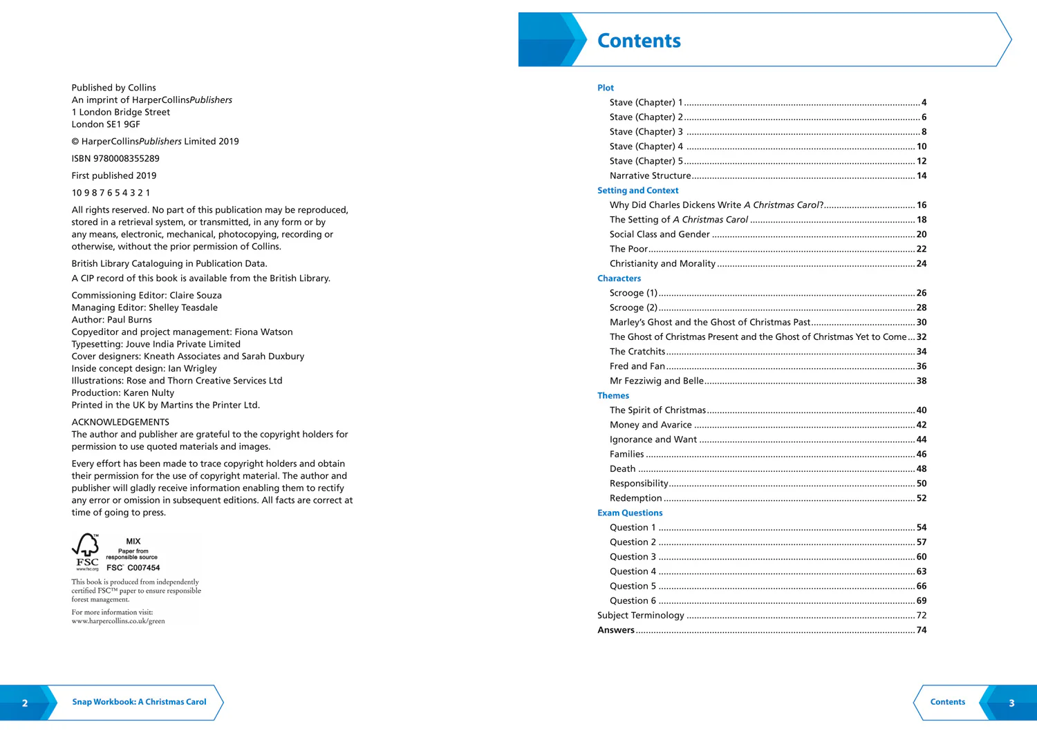 Collins GCSE Grade 9-1 SNAP Revision - A Christmas Carol: AQA GCSE 9-1 English Literature Workbook: Ideal for the 2026 and 2027 exams - Image 2