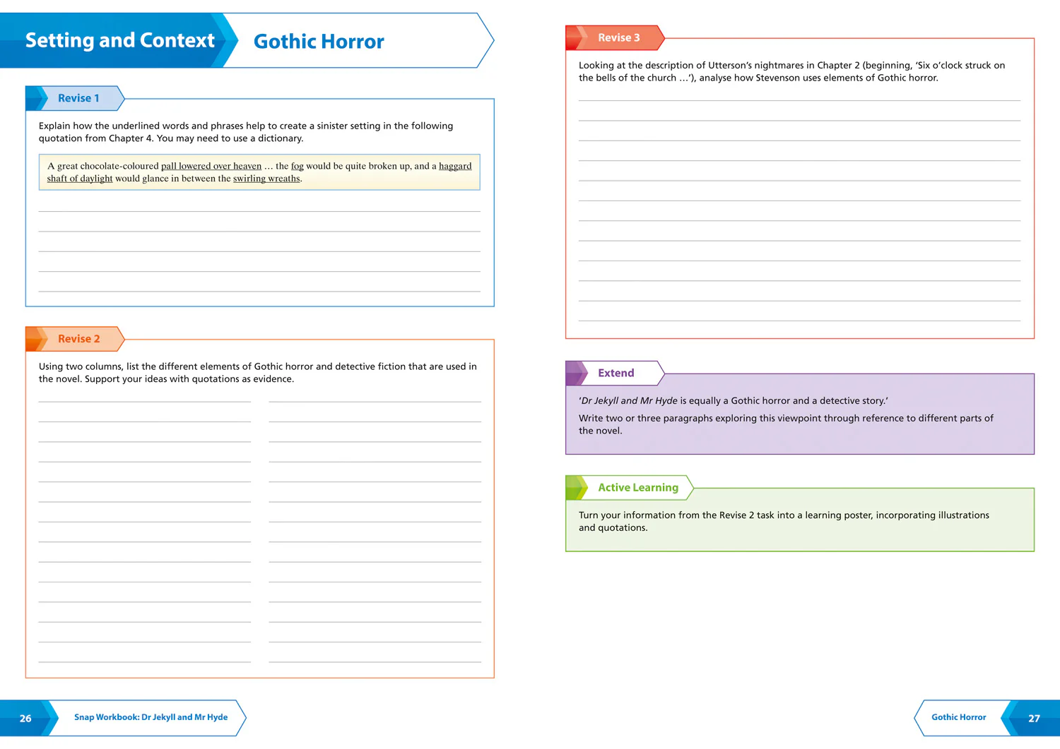 Collins GCSE Grade 9-1 SNAP Revision - Dr Jekyll and Mr Hyde: AQA GCSE 9-1 English Literature Workbook: Ideal for the 2026 and 2027 exams - Image 4