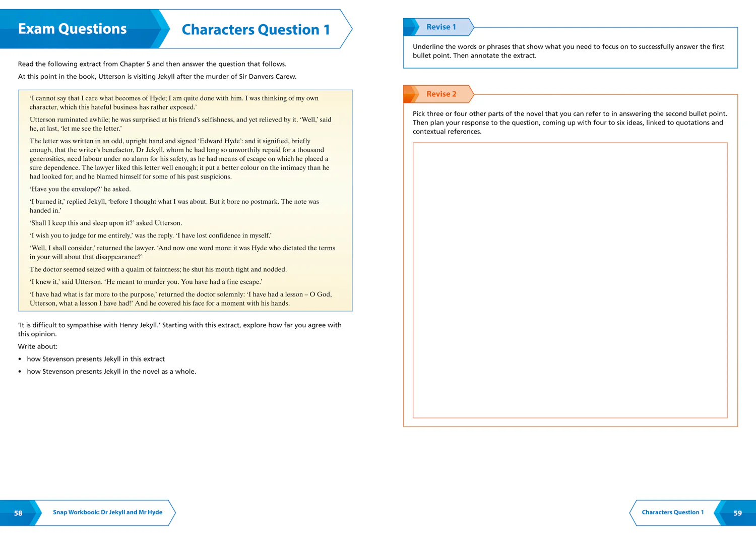 Collins GCSE Grade 9-1 SNAP Revision - Dr Jekyll and Mr Hyde: AQA GCSE 9-1 English Literature Workbook: Ideal for the 2026 and 2027 exams - Image 5