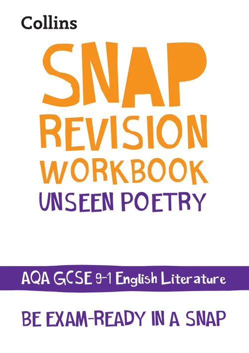 Collins GCSE Grade 9-1 SNAP Revision - AQA Unseen Poetry Anthology Workbook: Ideal for the 2026 and 2027 exams