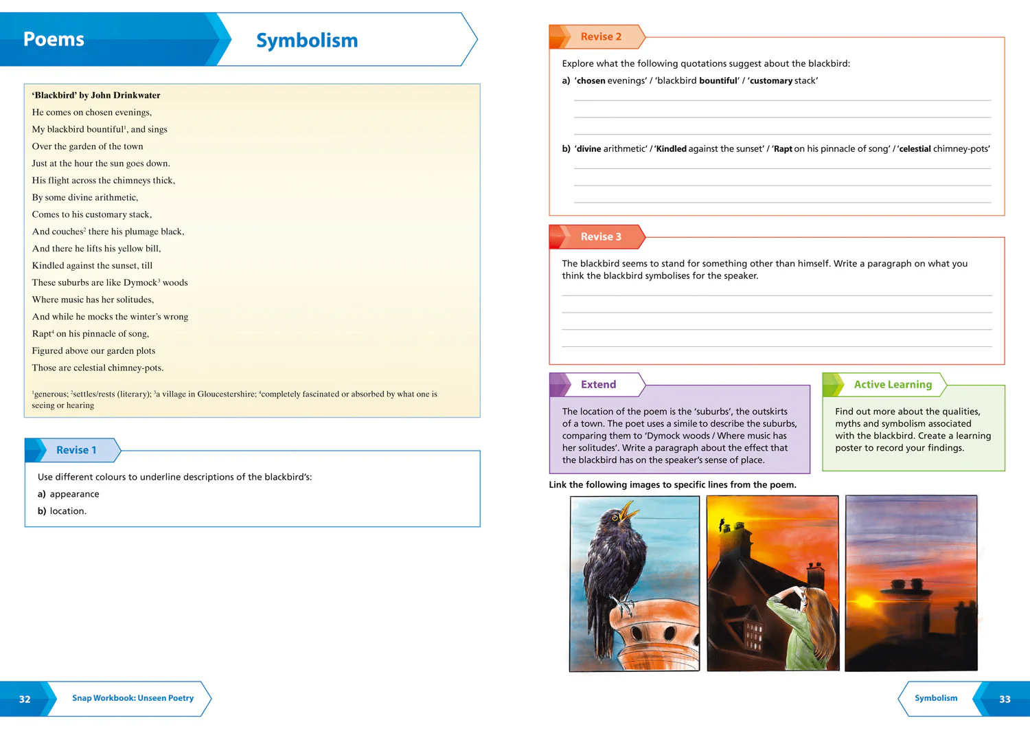 Collins GCSE Grade 9-1 SNAP Revision - AQA Unseen Poetry Anthology Workbook: Ideal for the 2026 and 2027 exams - Image 4