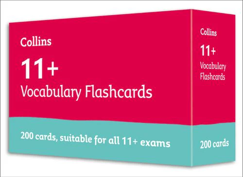 Collins 11+ Practice - 11+ Vocabulary Flashcards: For the 2026 GL Assessment and CEM Tests