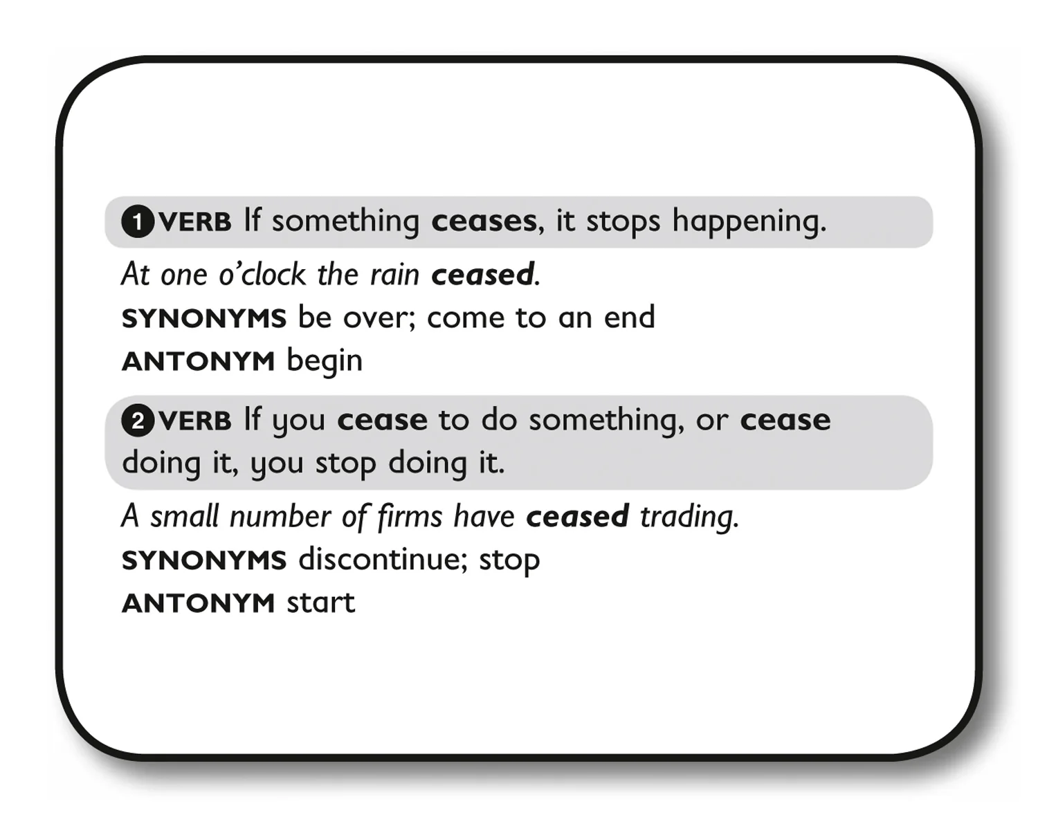 Collins 11+ Practice - 11+ Vocabulary Flashcards: For the 2026 GL Assessment and CEM Tests - Image 3