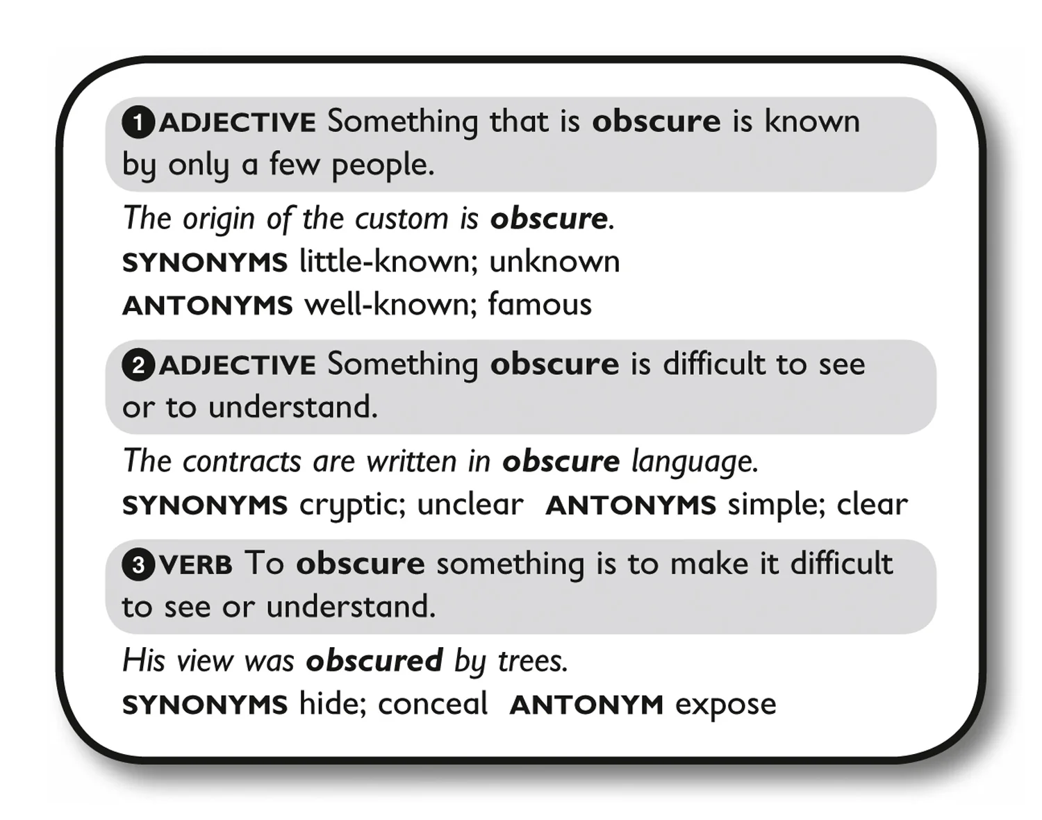 Collins 11+ Practice - 11+ Vocabulary Flashcards: For the 2026 GL Assessment and CEM Tests - Image 7