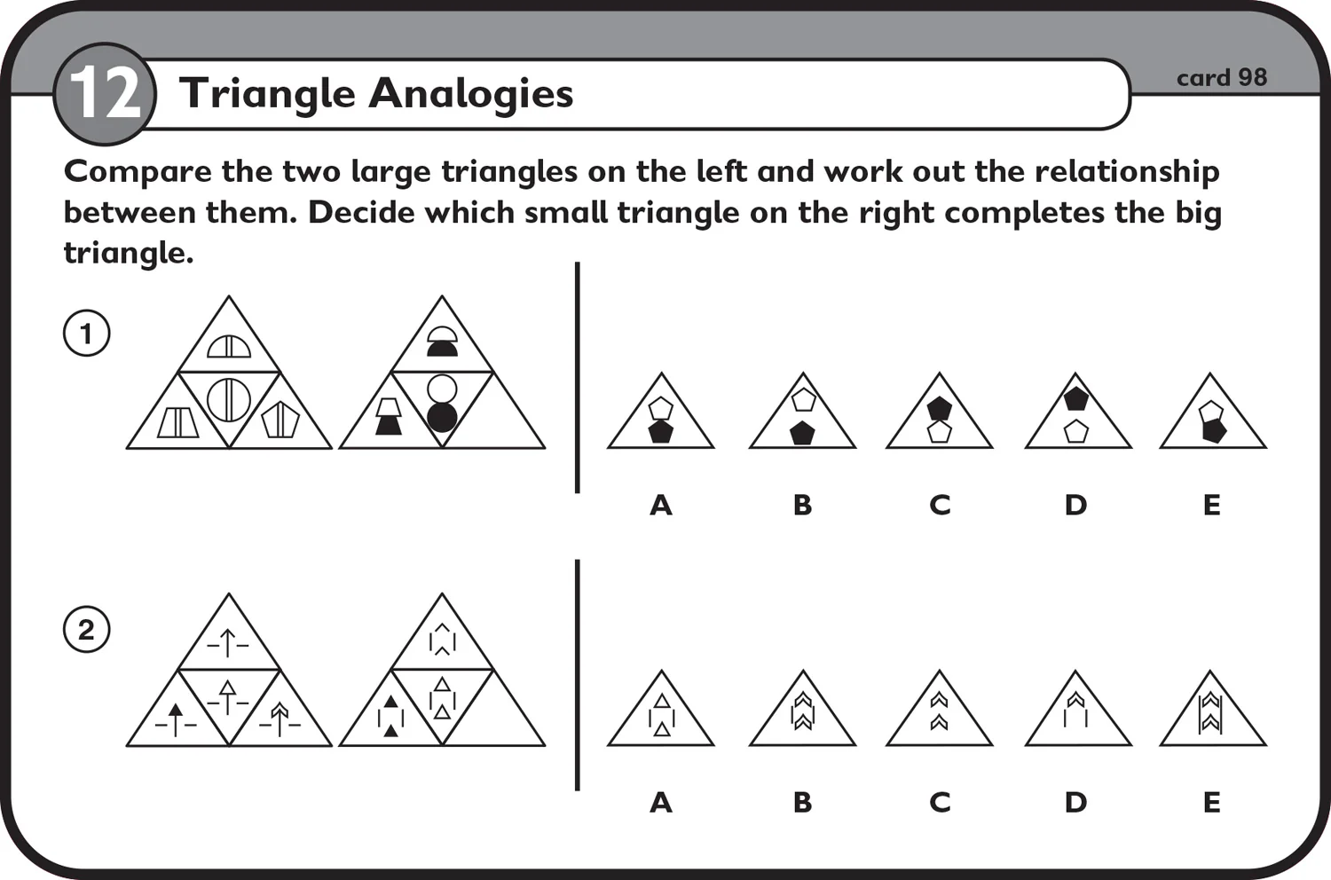 Collins 11+ Practice - 11+ Non-Verbal Reasoning Flashcards: For the 2026 GL Assessment and CEM Tests - Image 8