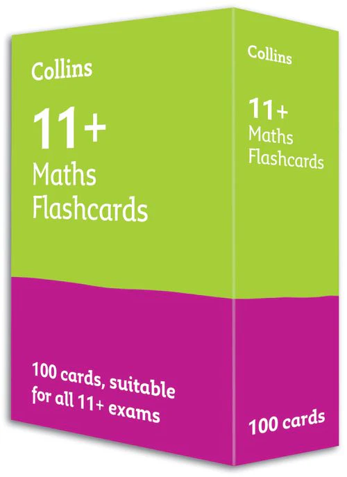 Collins 11+ Practice - 11+ Maths Flashcards: For the 2026 GL Assessment and CEM Tests