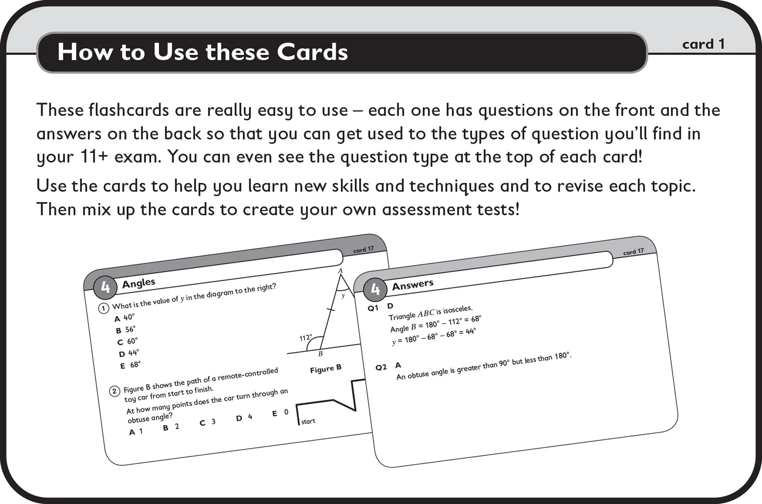 Collins 11+ Practice - 11+ Maths Flashcards: For the 2026 GL Assessment and CEM Tests - Image 2