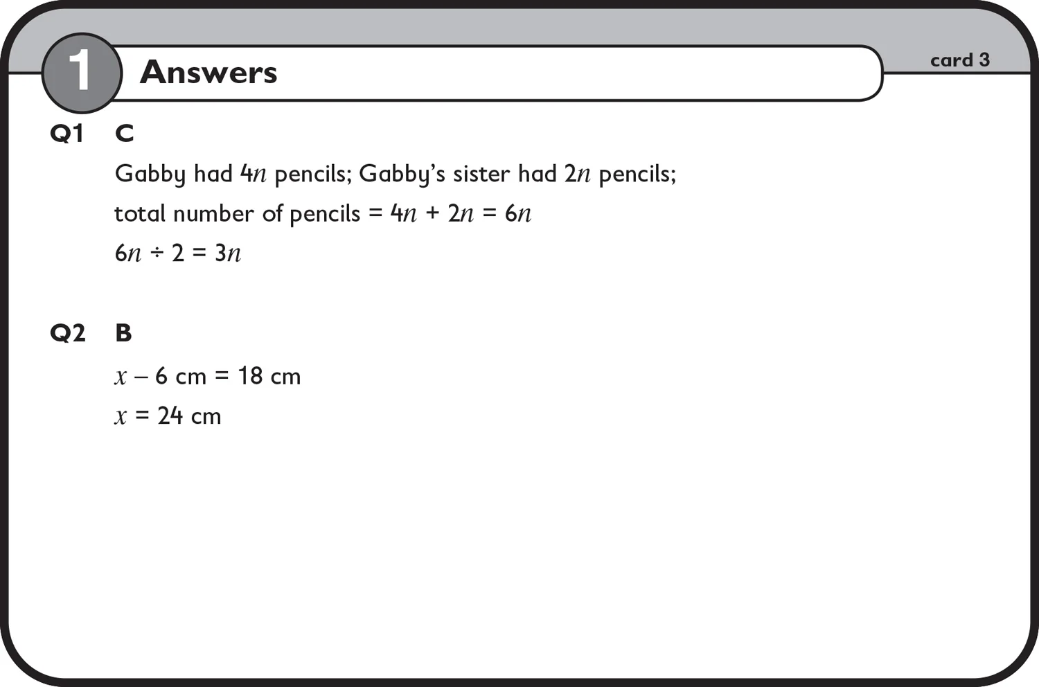 Collins 11+ Practice - 11+ Maths Flashcards: For the 2026 GL Assessment and CEM Tests - Image 5