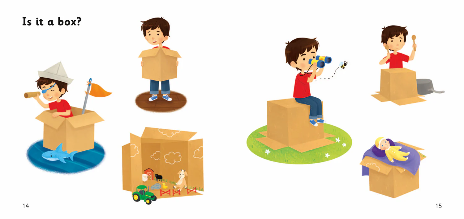Collins Big Cat Phonics for Letters and Sounds - Lee and the Box: Band 02B/Red B - Image 2