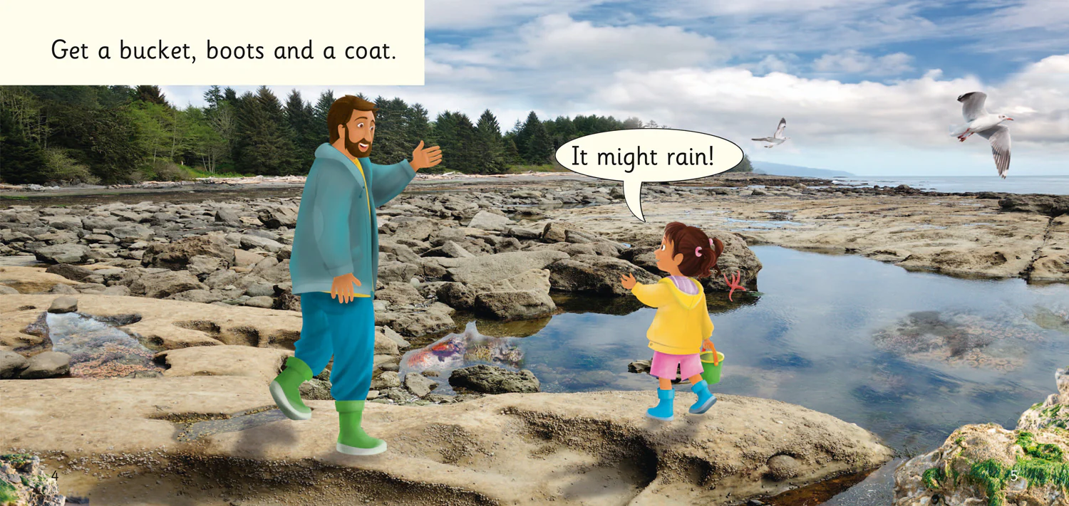 Collins Big Cat Phonics for Letters and Sounds - Rock Pools: Band 02B/Red B - Image 2