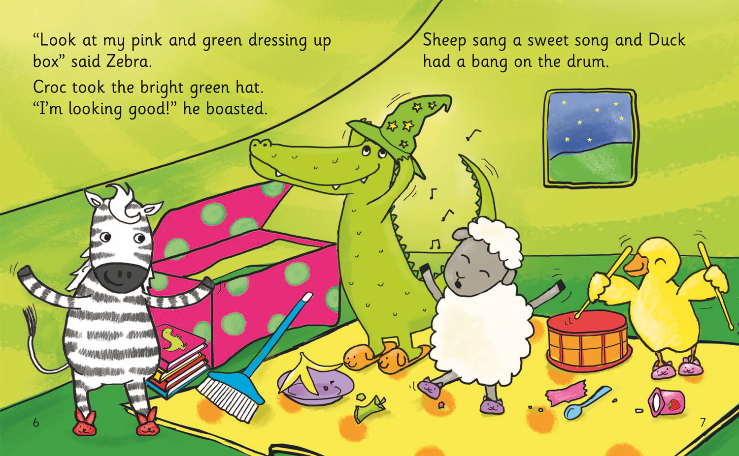 Collins Big Cat Phonics for Letters and Sounds - Zebra's Tent: Band 04/Blue - Image 2