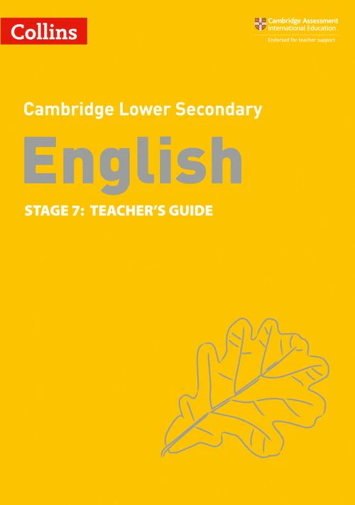 Collins Cambridge Lower Secondary English - Lower Secondary English Teacher's Guide: Stage 7: (Second edition)