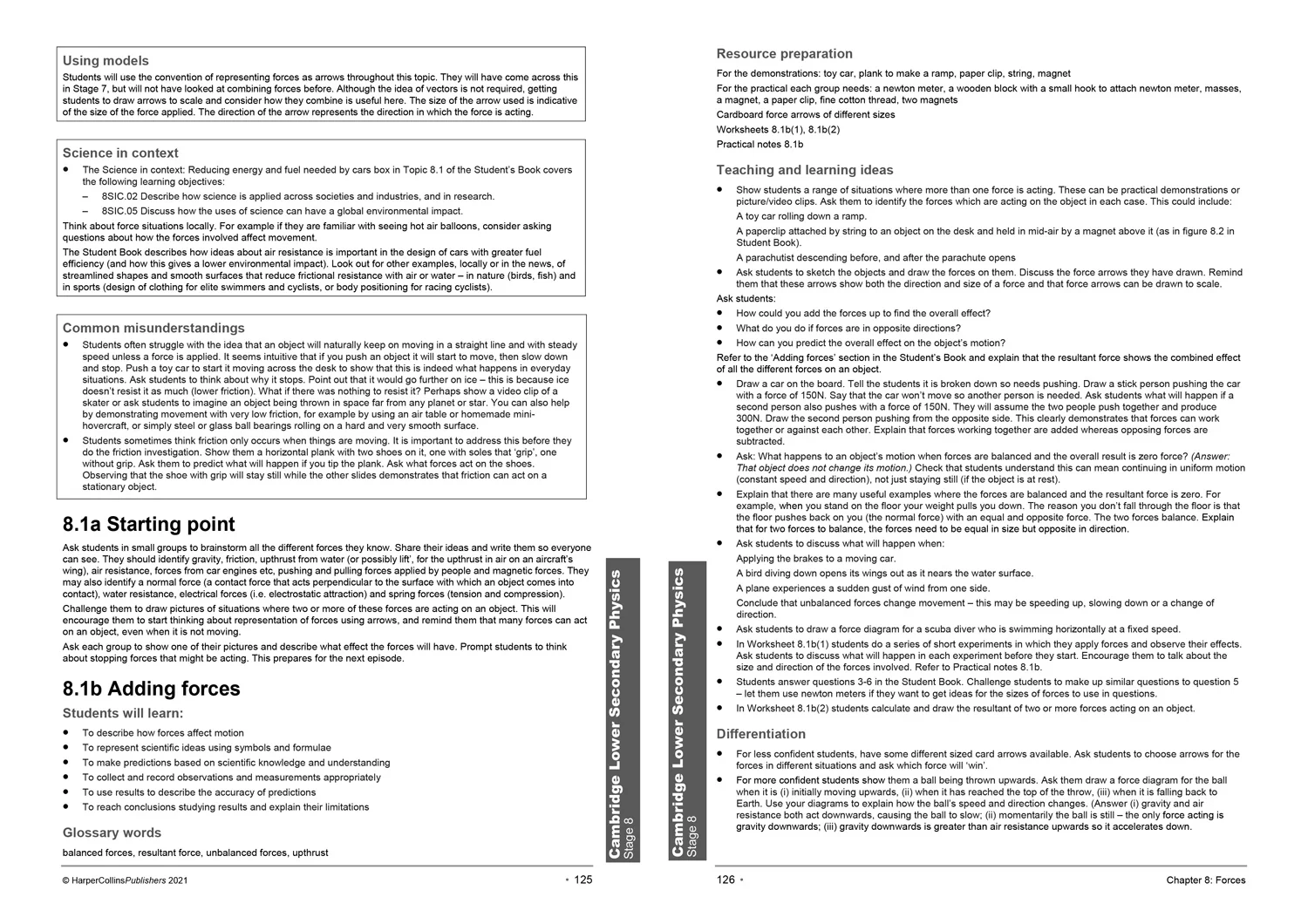 Collins Cambridge Lower Secondary Science - Lower Secondary Science Teacher’s Guide: Stage 8: (Second edition) - Image 5