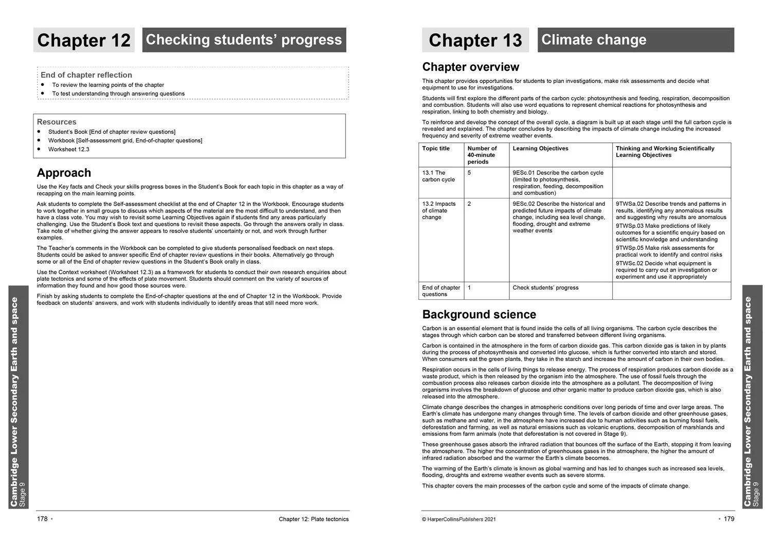 Collins Cambridge Lower Secondary Science - Lower Secondary Science Teacher’s Guide: Stage 9: (Second edition) - Image 5