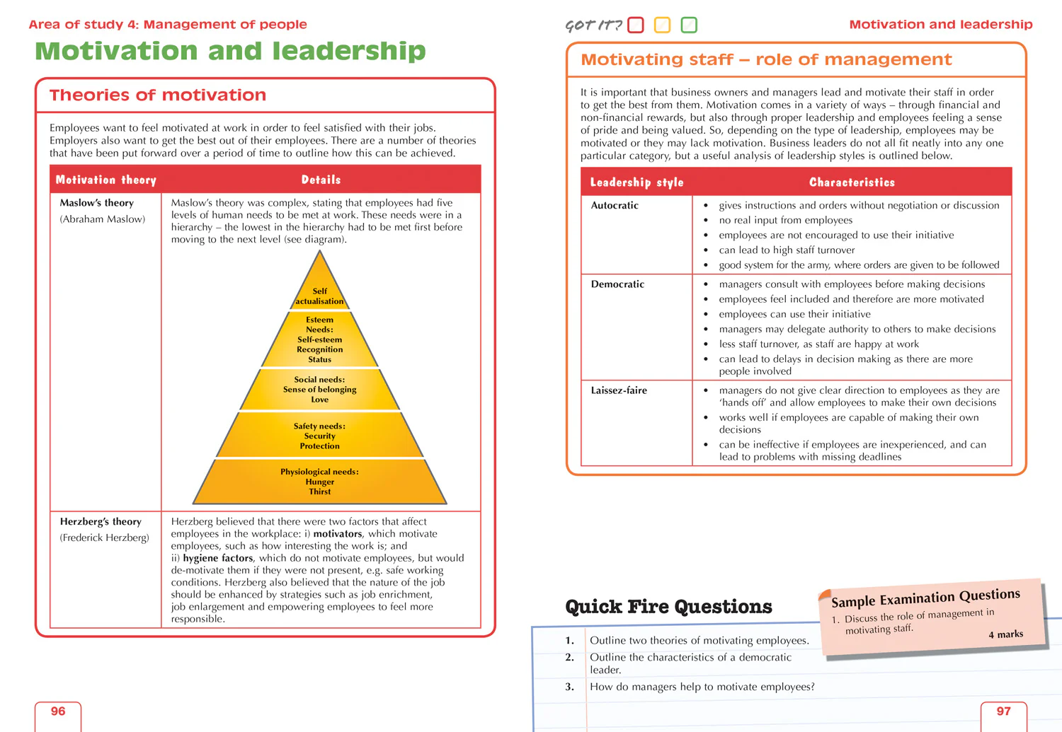 Leckie Complete Revision & Practice - Higher Business Management: Preparation and Support for SQA Exams - Image 3