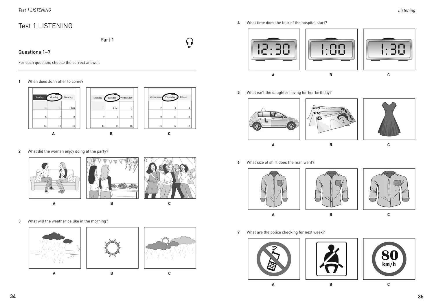 Collins Cambridge English - Practice Tests for B1 Preliminary: PET - Image 5