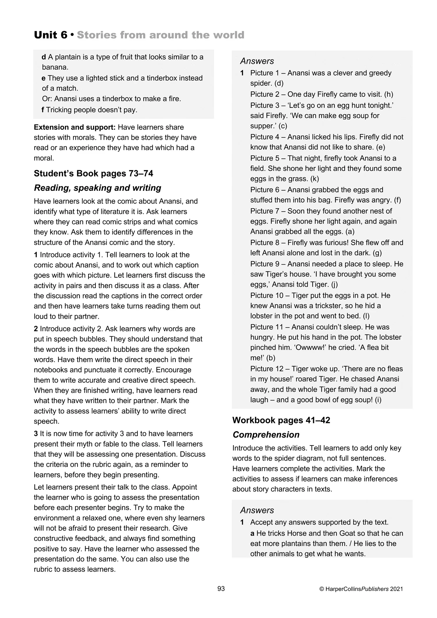 Collins International Primary English - International Primary English Teacher’s Guide: Stage 5: (Second edition) - Image 3