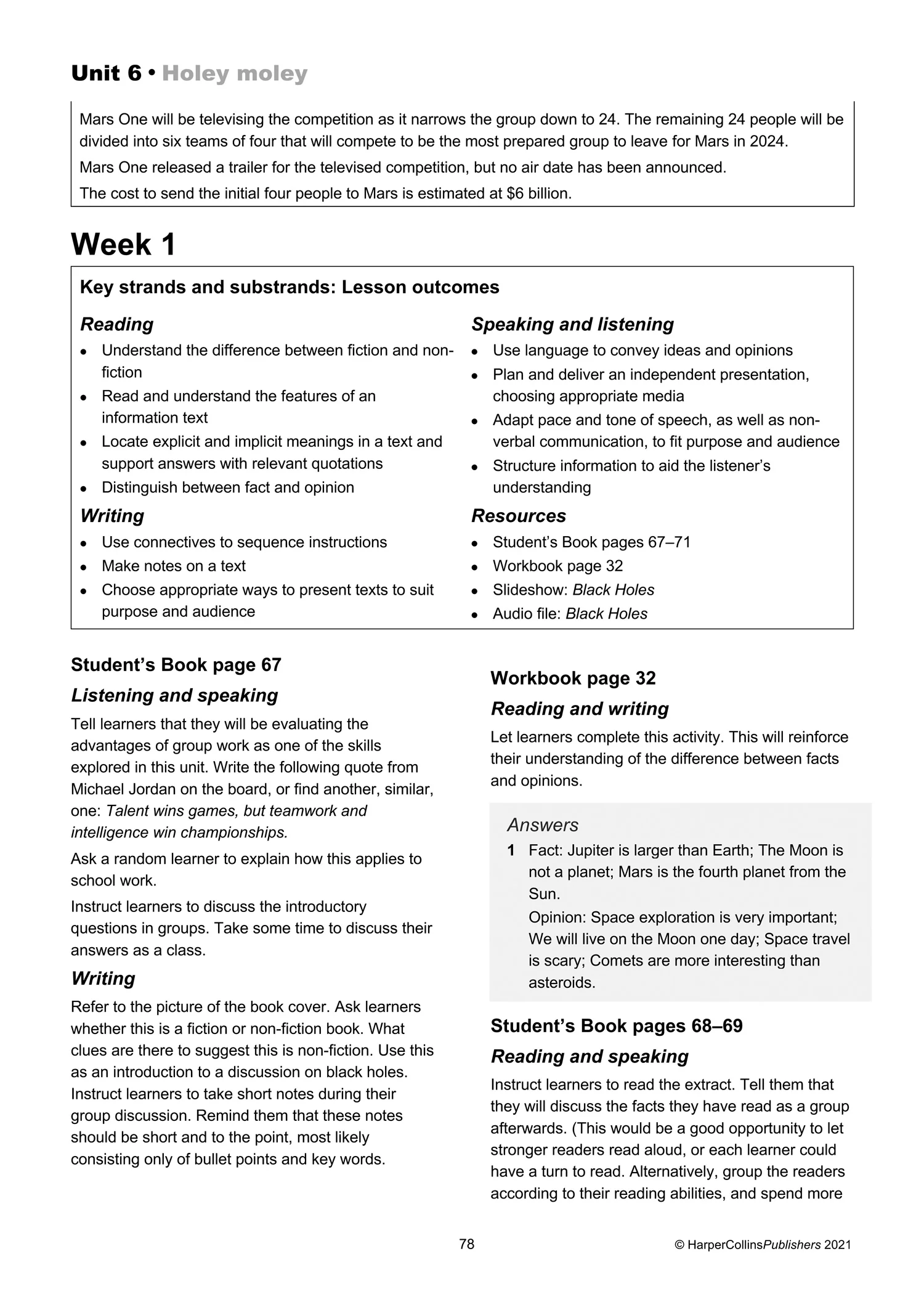 Collins International Primary English - International Primary English Teacher’s Guide: Stage 6: (Second edition) - Image 3