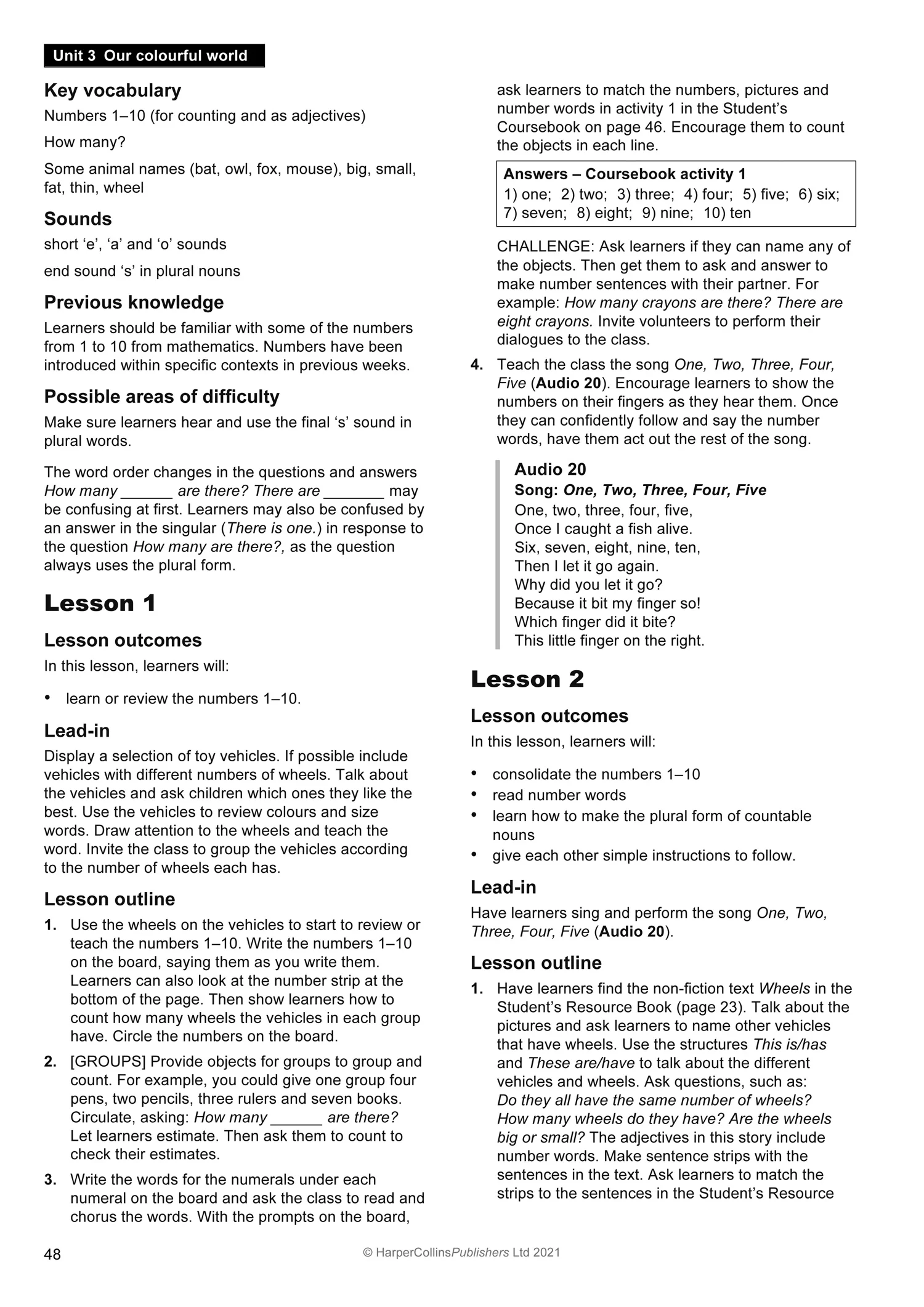 Collins Explore English - Explore English Teacher’s Guide: Stage 1: (Second edition) - Image 5