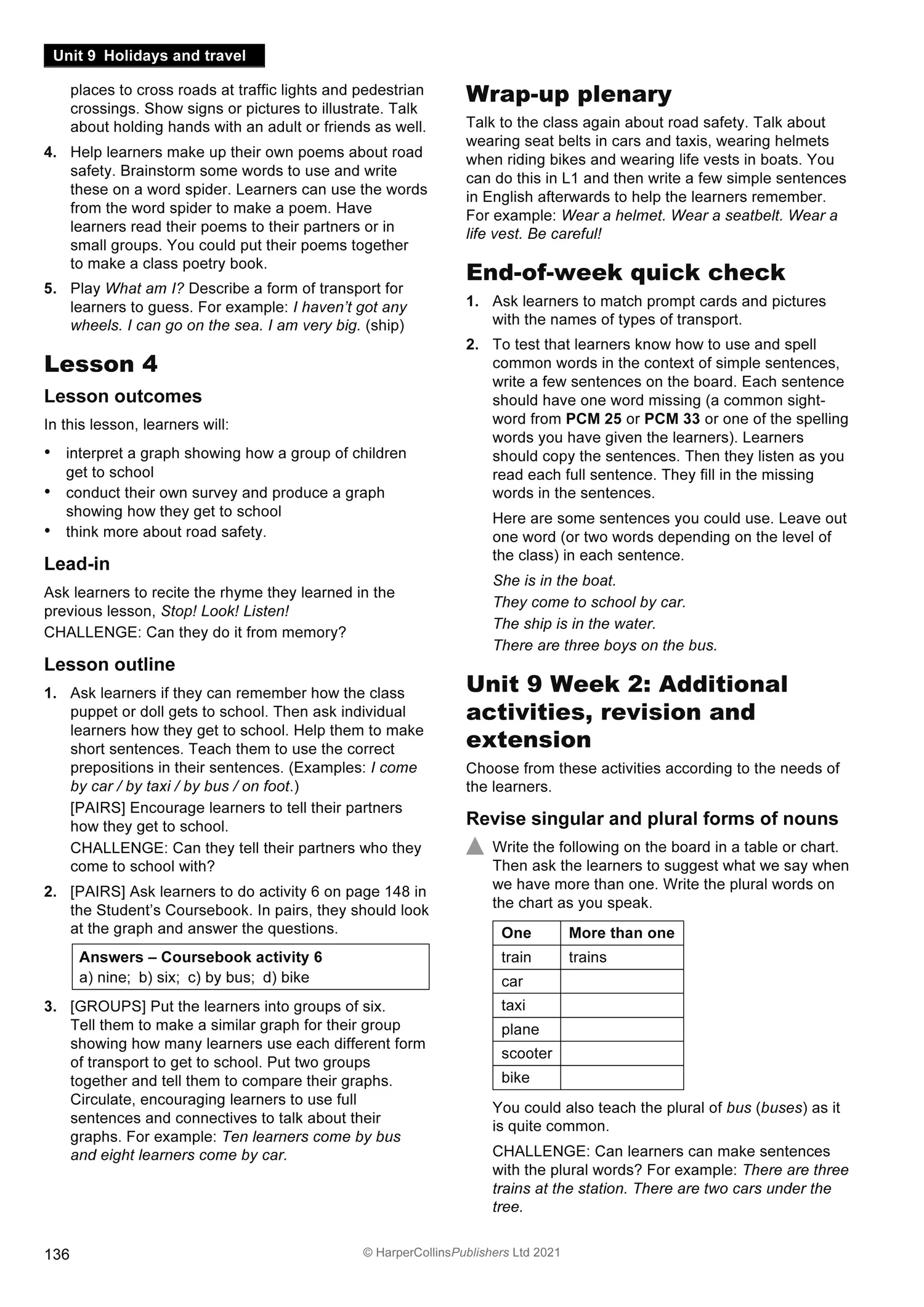 Collins Explore English - Explore English Teacher’s Guide: Stage 1: (Second edition) - Image 6