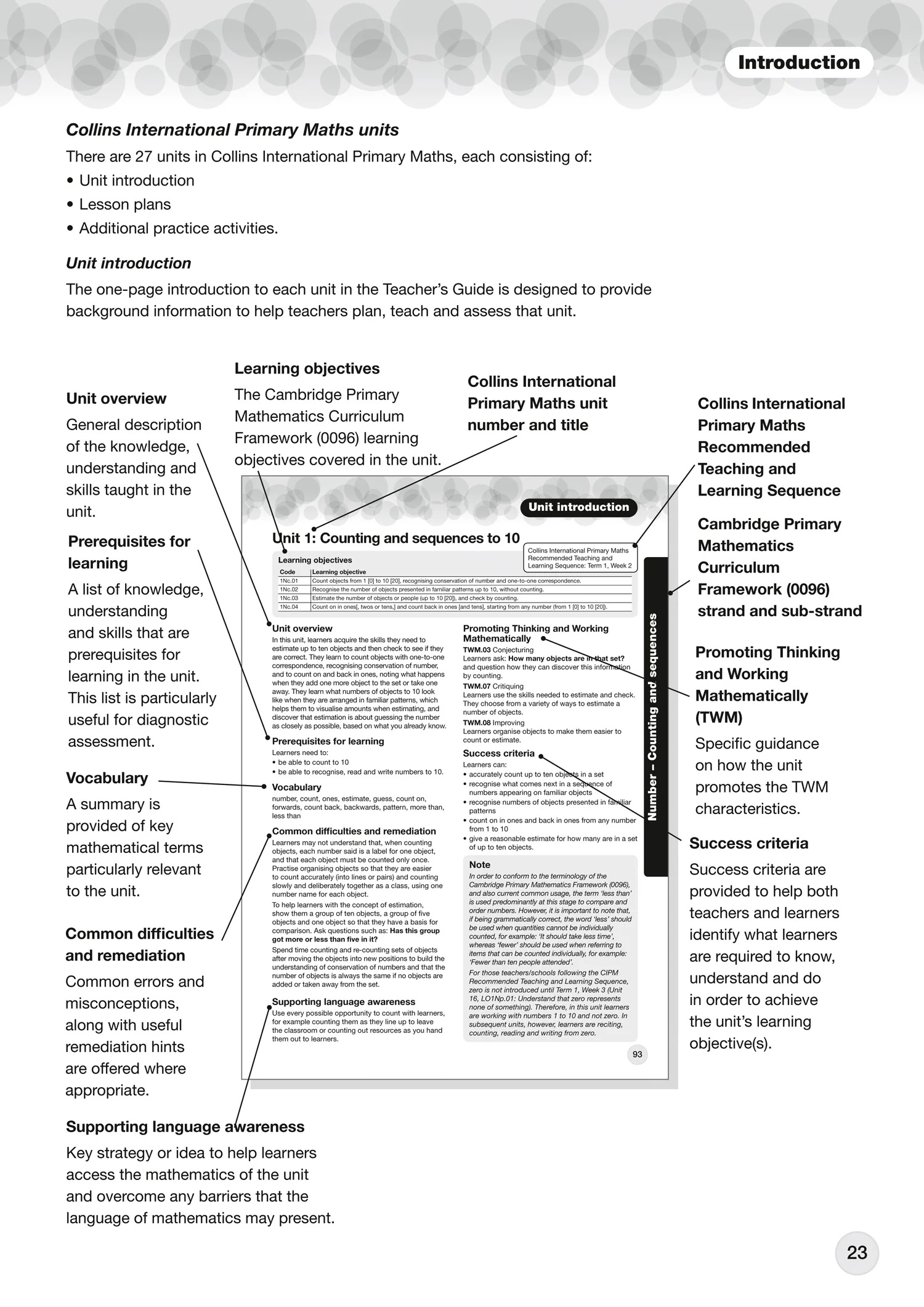 Collins International Primary Maths - International Primary Maths Teacher’s Guide: Stage 1: (Second edition) - Image 3