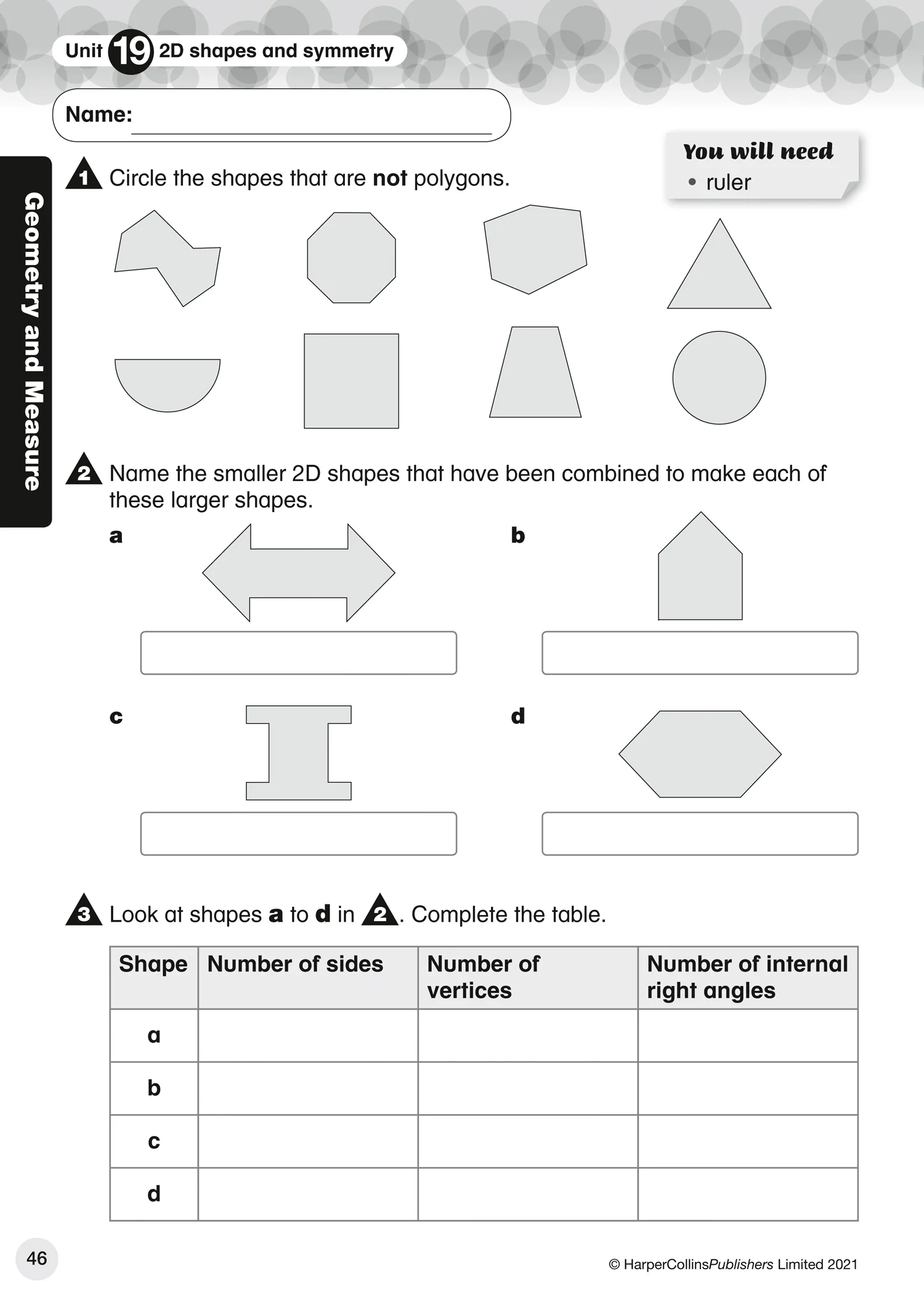 Collins International Primary Maths - International Primary Maths Progress Book: Stage 4 - Image 5