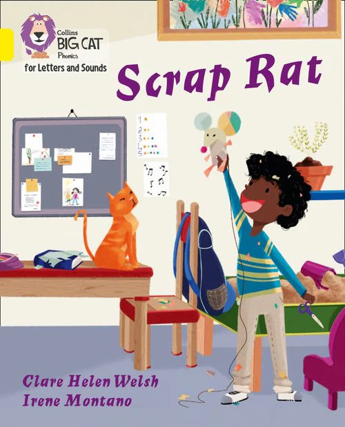 Collins Big Cat Phonics for Letters and Sounds - Scrap Rat: Band 03/Yellow