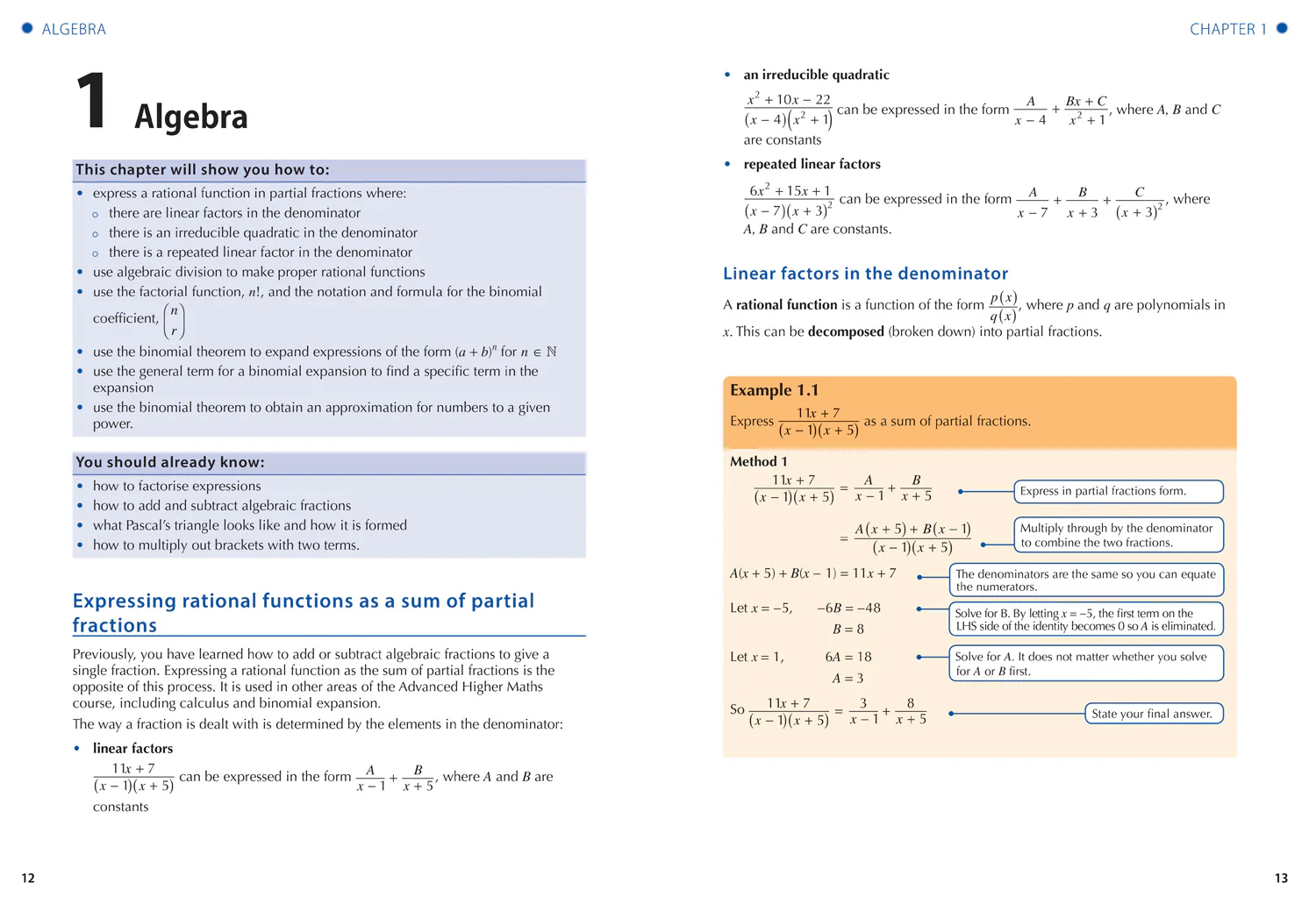Leckie Student Book - Advanced Higher Maths: Comprehensive textbook for the CfE (Second edition) - Image 3