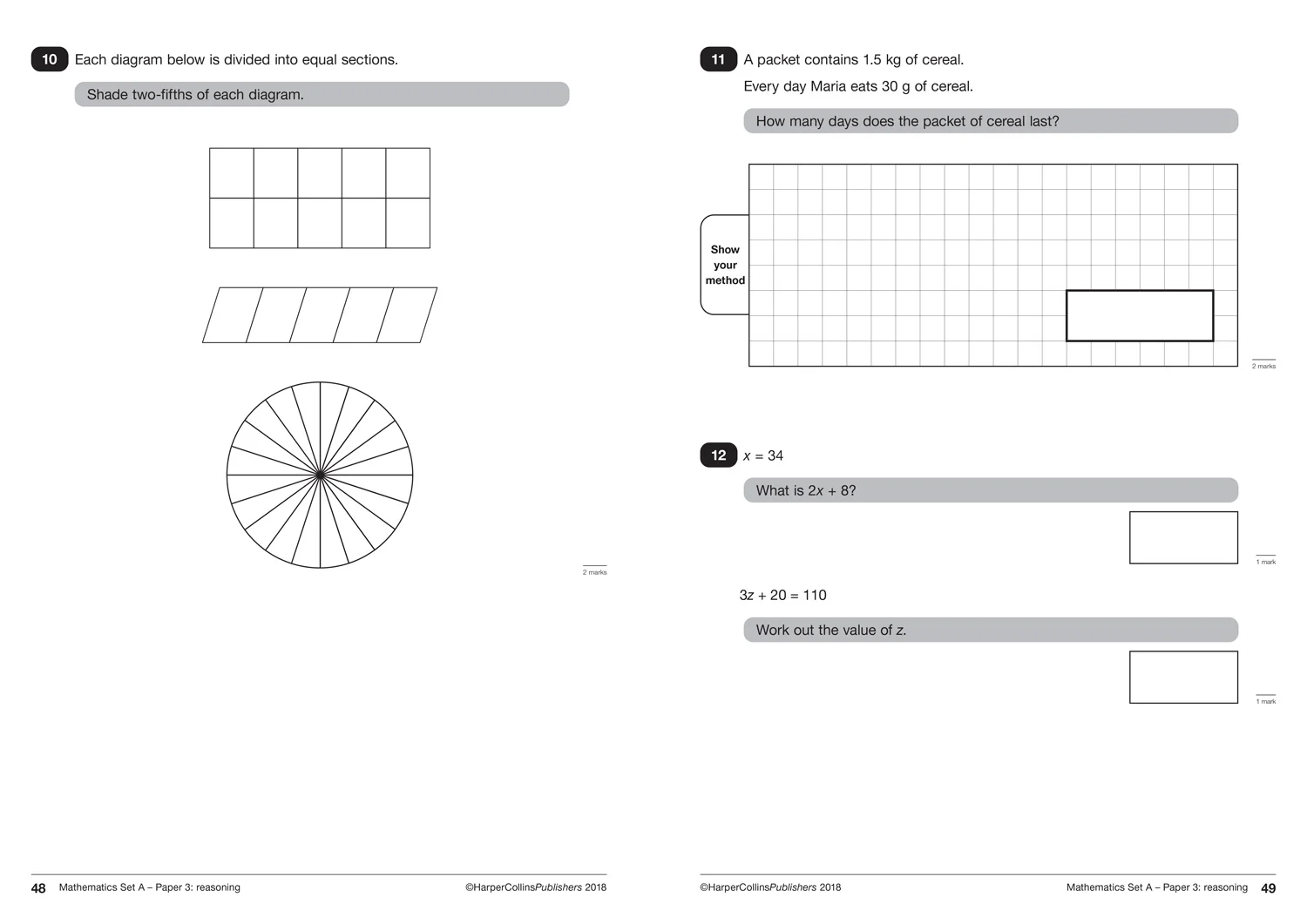 Collins KS2 SATs Practice - KS2 Maths SATs Practice Papers: for the 2025 tests - Image 4