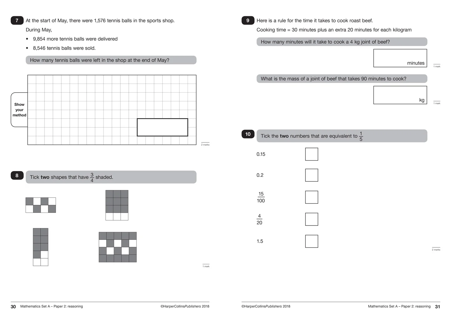 Collins KS2 SATs Practice - KS2 Maths and English SATs Practice Papers: for the 2025 tests - Image 4