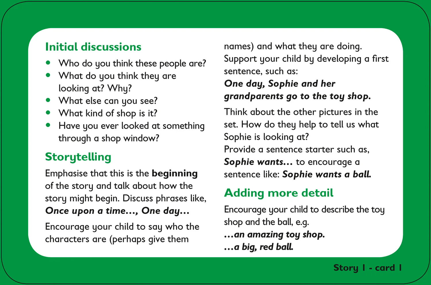 Collins Easy Learning Preschool - Storytelling Flashcards: Ideal for home learning - Image 3