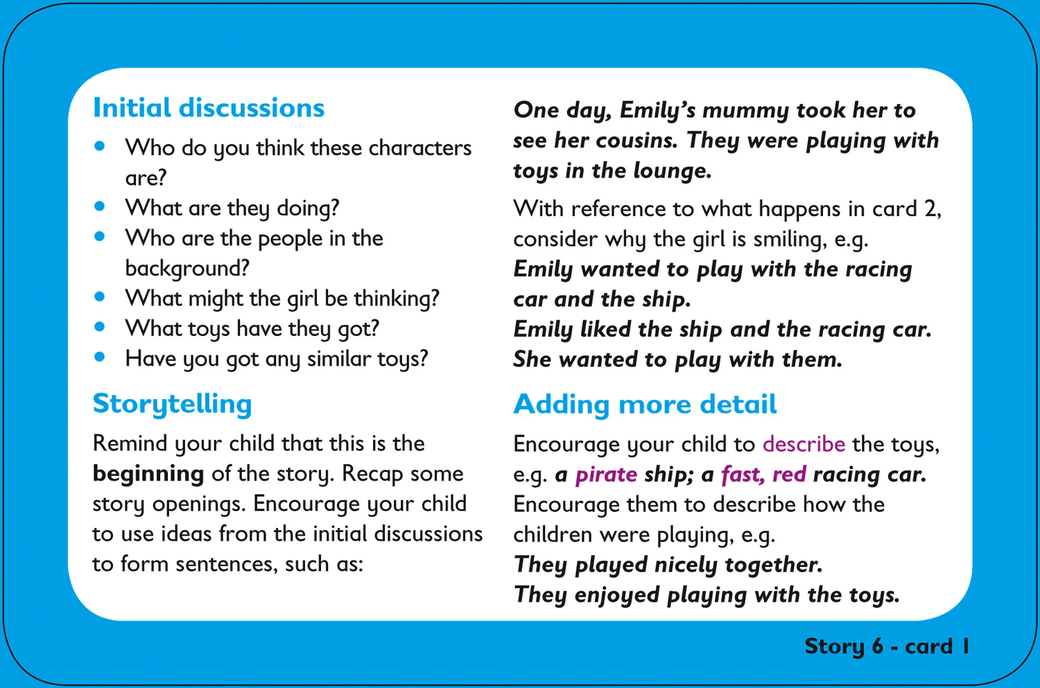 Collins Easy Learning Preschool - Storytelling Flashcards: Ideal for home learning - Image 5