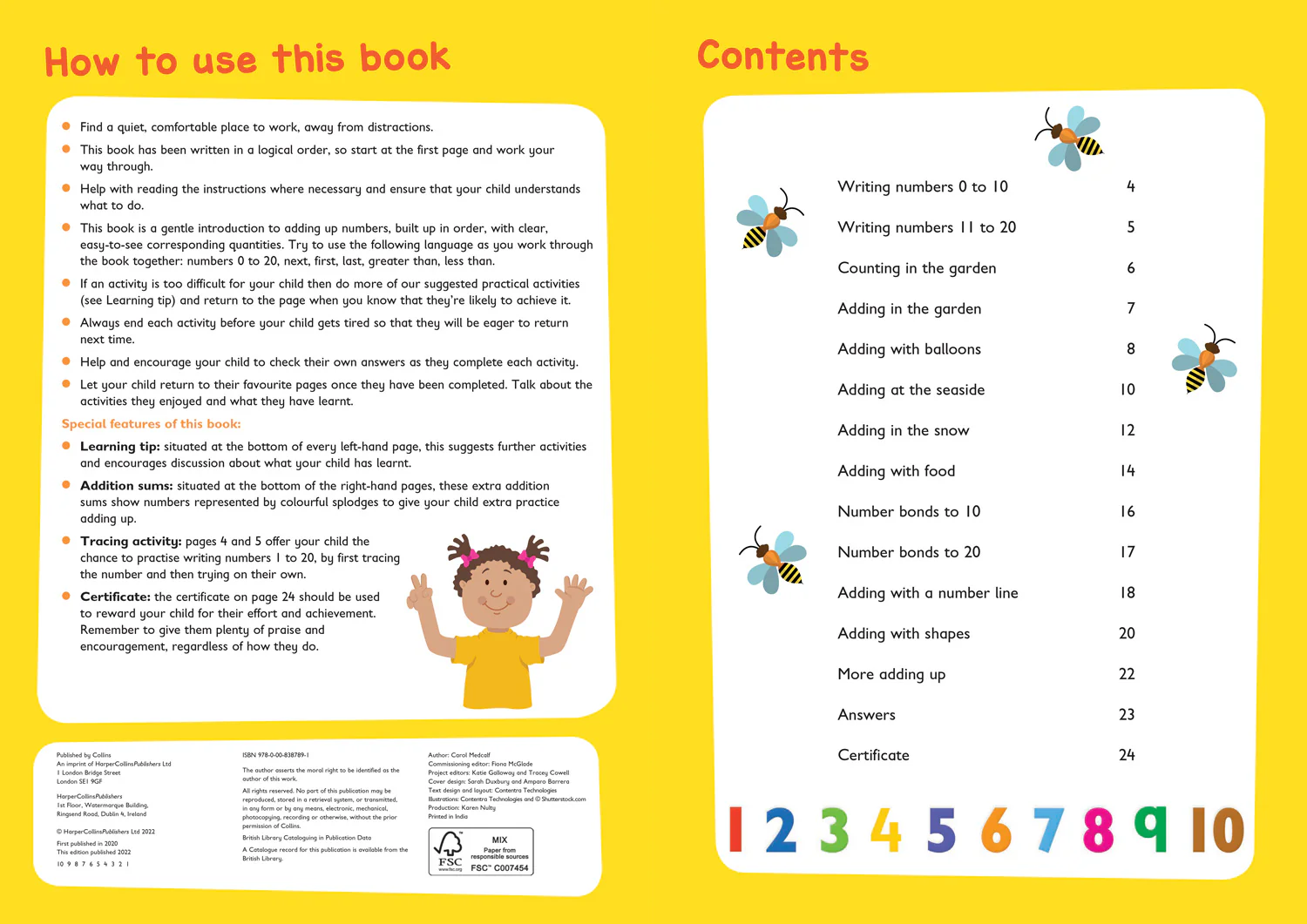 Collins Easy Learning Preschool - Adding Up Ages 3-5: Ideal for home learning - Image 2