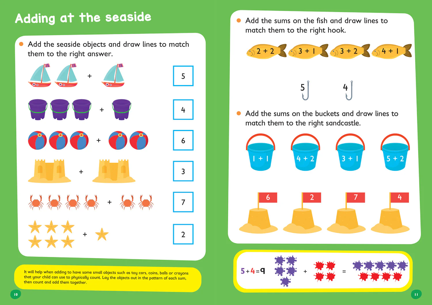 Collins Easy Learning Preschool - Adding Up Ages 3-5: Ideal for home learning - Image 3
