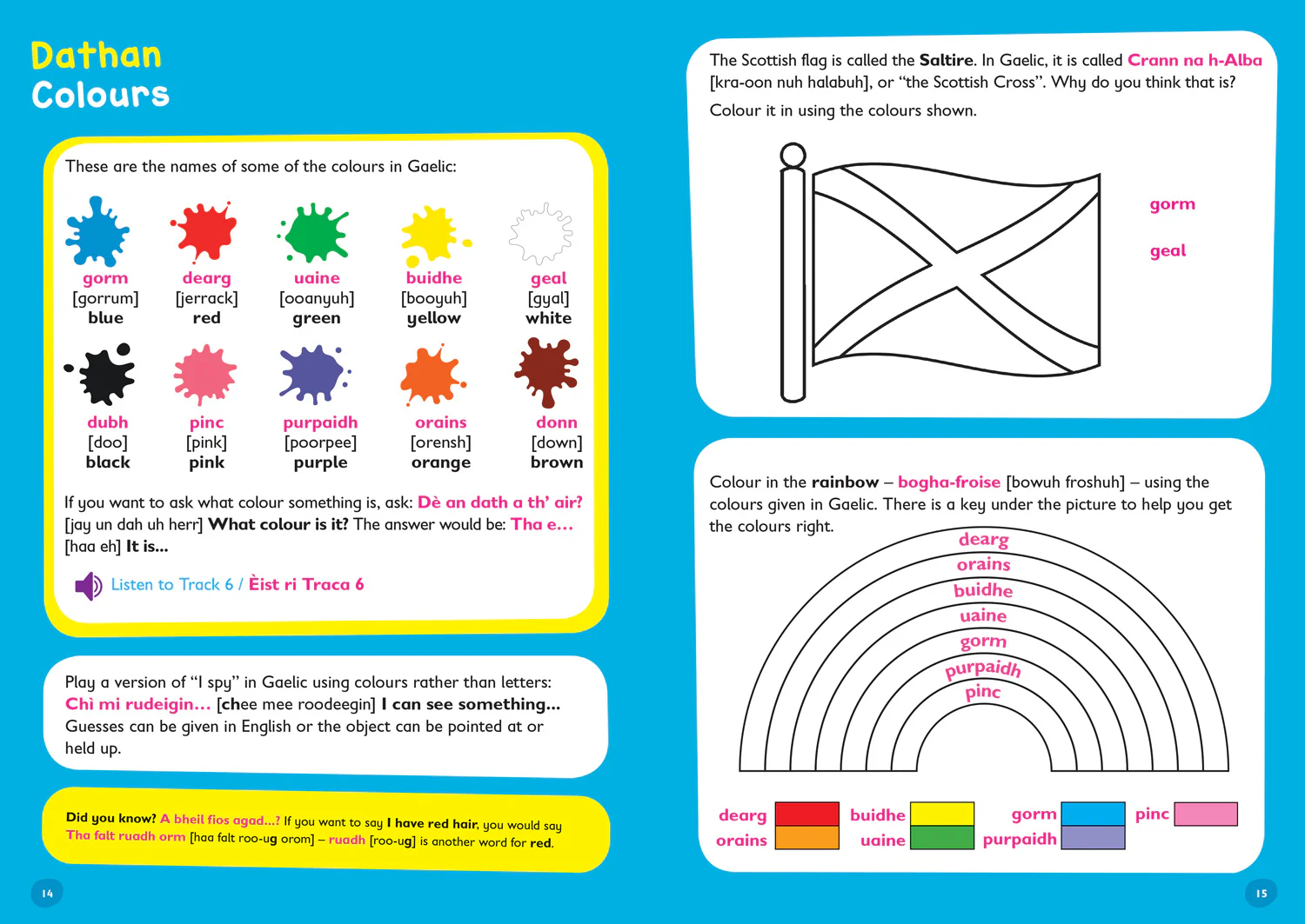 Collins Easy Learning Primary Languages - Easy Learning Gaelic Age 5-7: Ideal for learning at home - Image 3