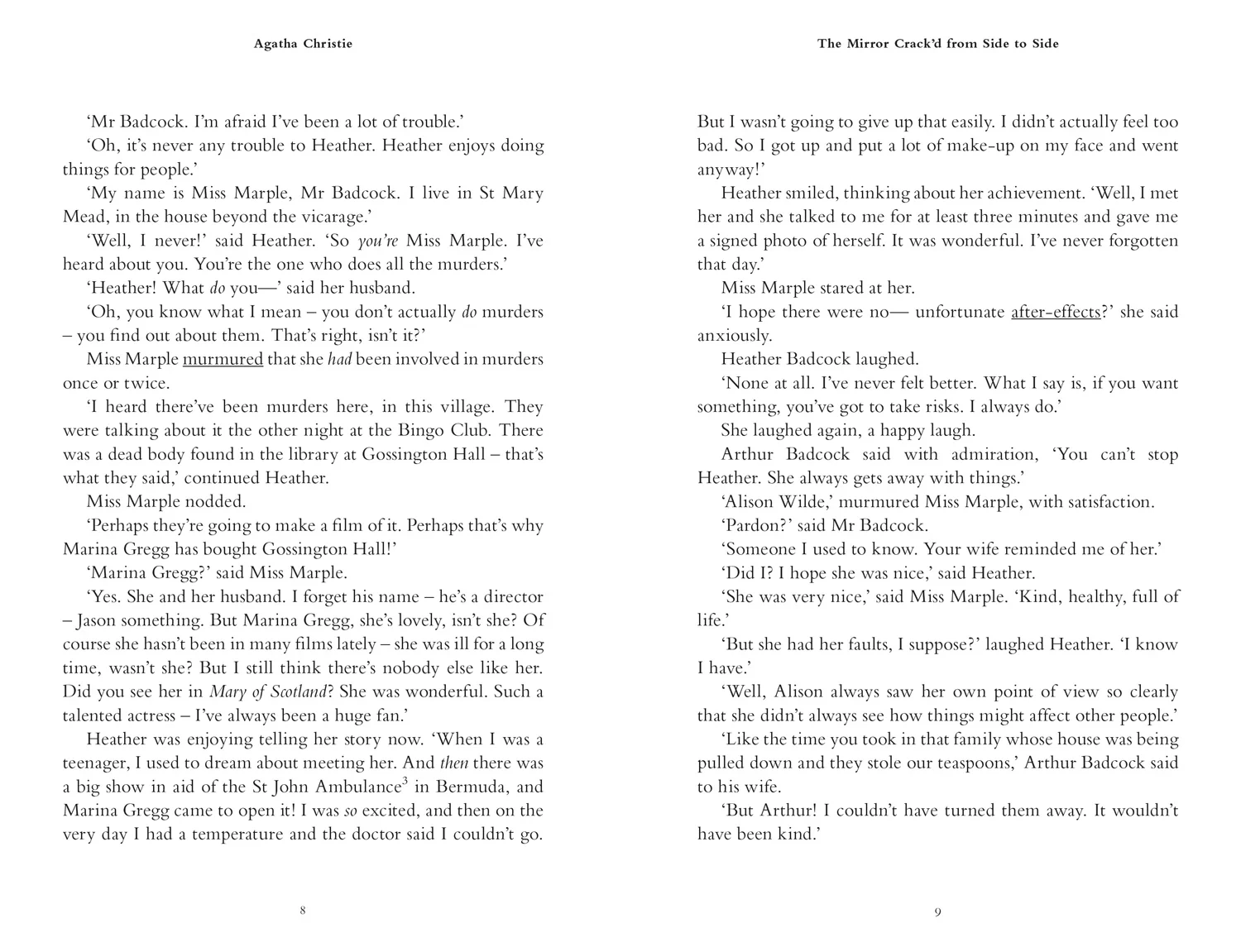 Collins Agatha Christie ELT Readers - The mirror crack’d from side to side: Level 4 – upper- intermediate (B2) - Image 3