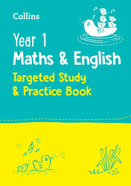Collins KS1 Practice - Year 1 Maths and English KS1 Targeted Study & Practice Book: Ideal for use at home