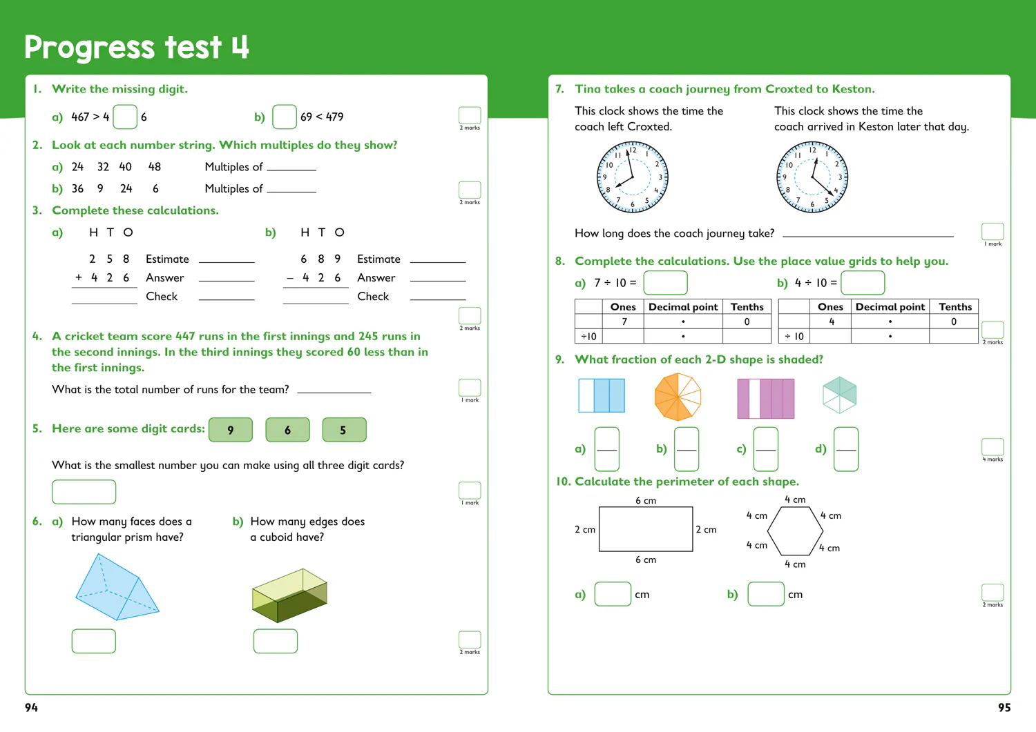 Collins KS2 Practice - Year 3 Maths and English KS2 Targeted Study & Practice Book: Ideal for use at home - Image 5