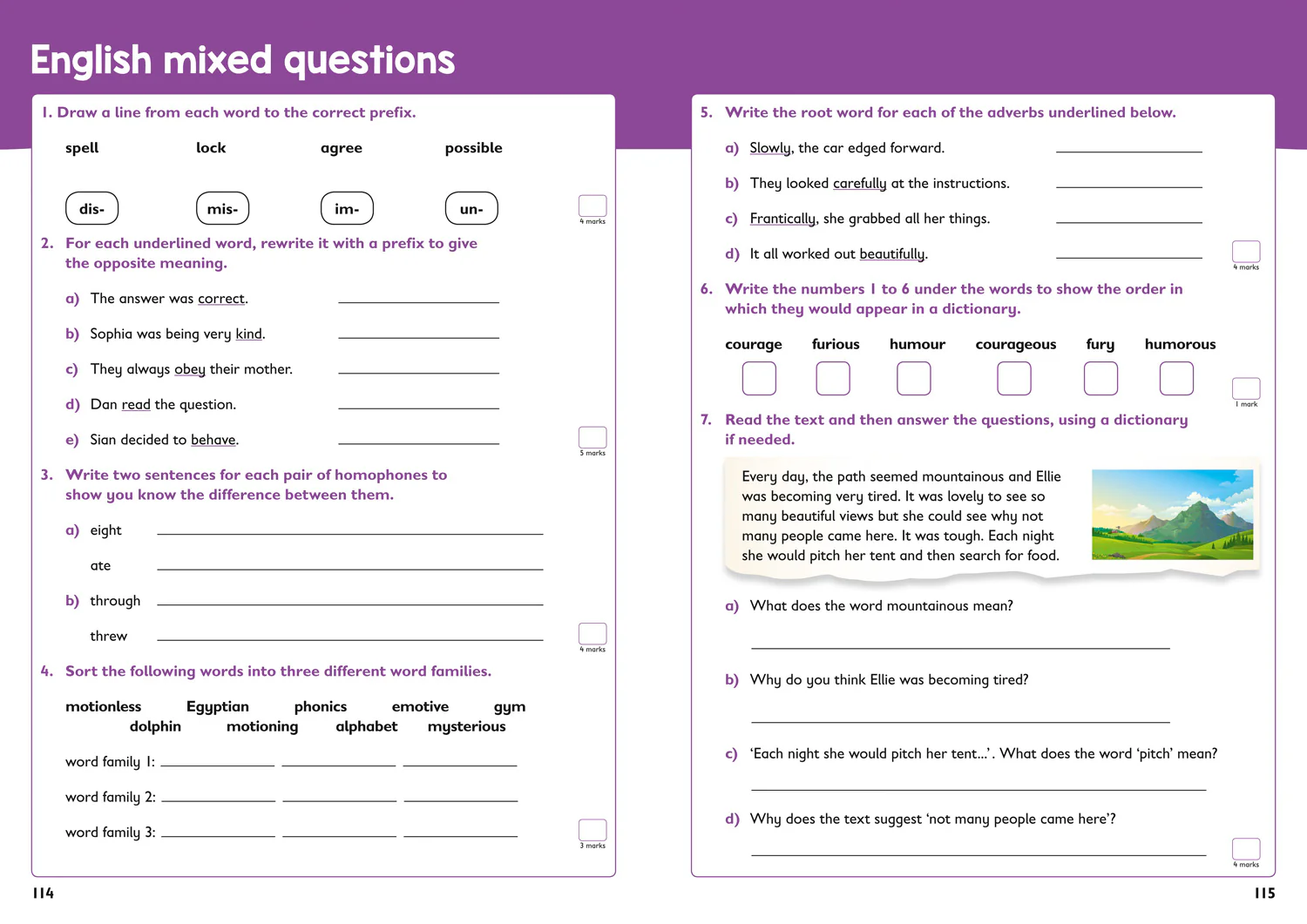 Collins KS2 Practice - Year 3 Maths and English KS2 Targeted Study & Practice Book: Ideal for use at home - Image 6