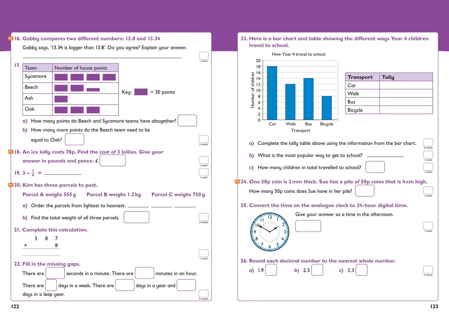 Collins KS2 Practice - Year 4 Maths and English KS2 Targeted Study & Practice Book: Ideal for use at home - Image 6